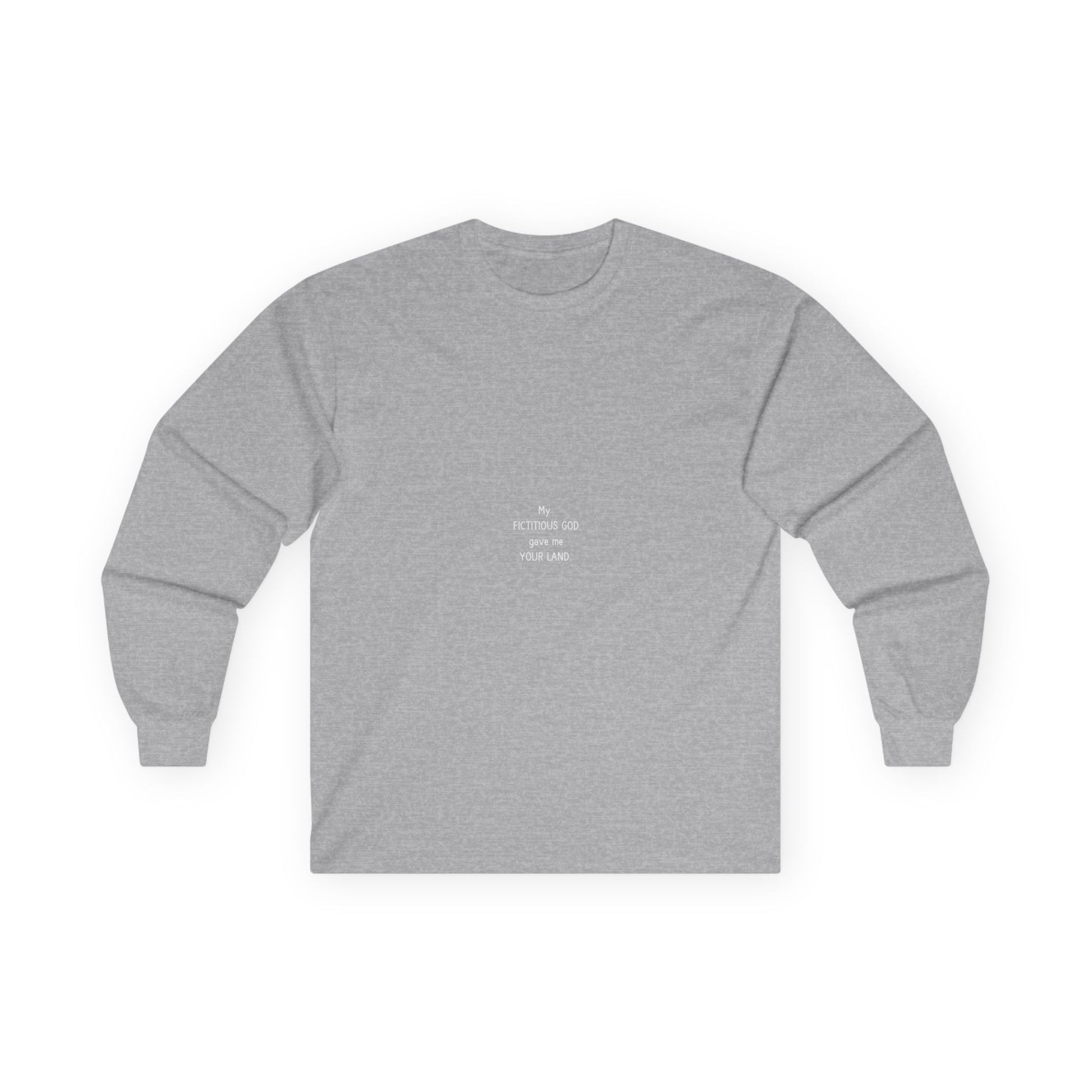 HUMAN+ Ultra Cotton Long Sleeve Tee Folded – Premium Cotton, Classic Fit, and Versatile for Any Outfit