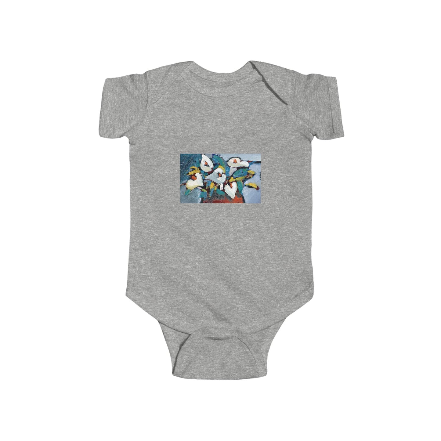 Lightweight floral baby bodysuit – perfect for daily wear.