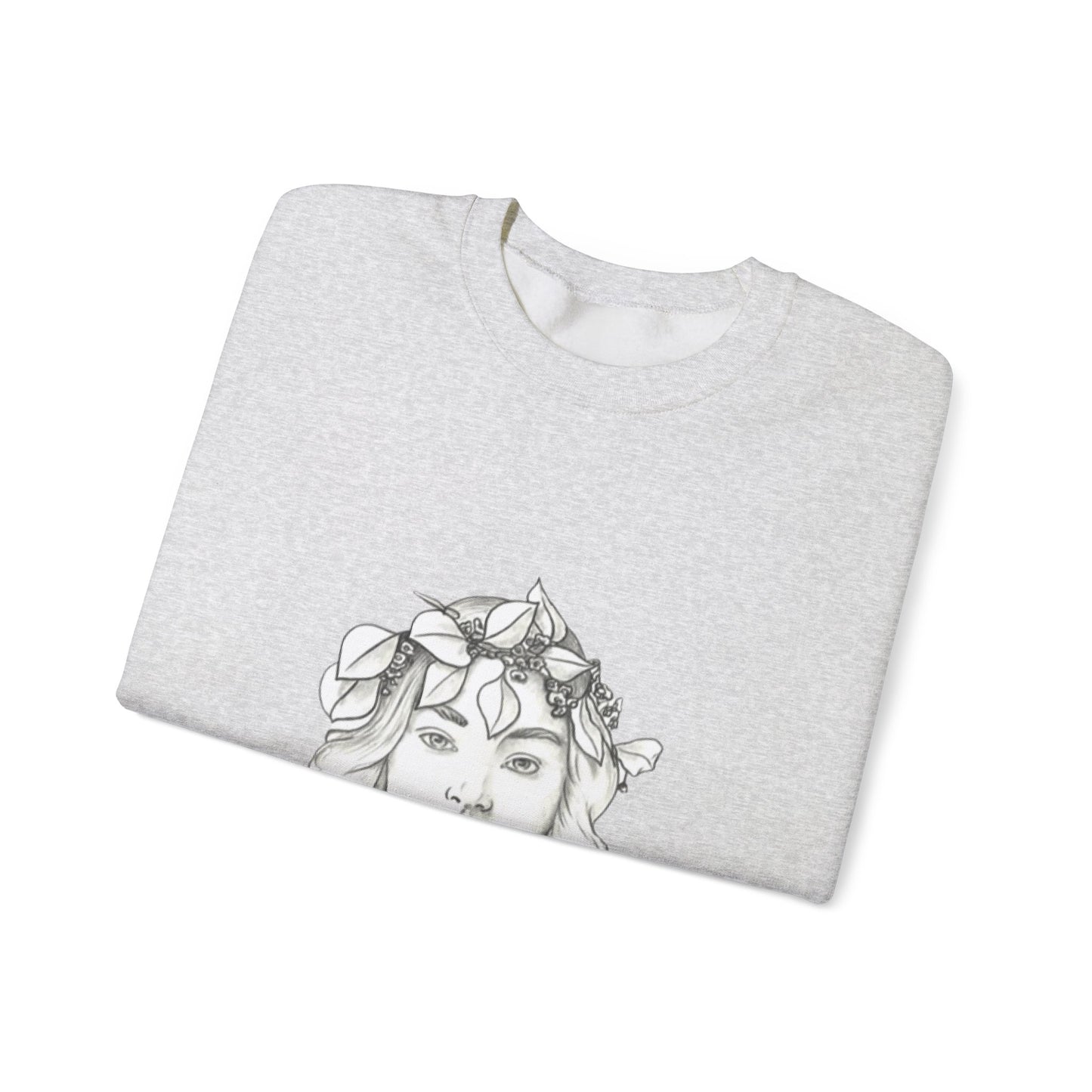 The Muse unisex sweatshirt featuring tear-away label for comfort